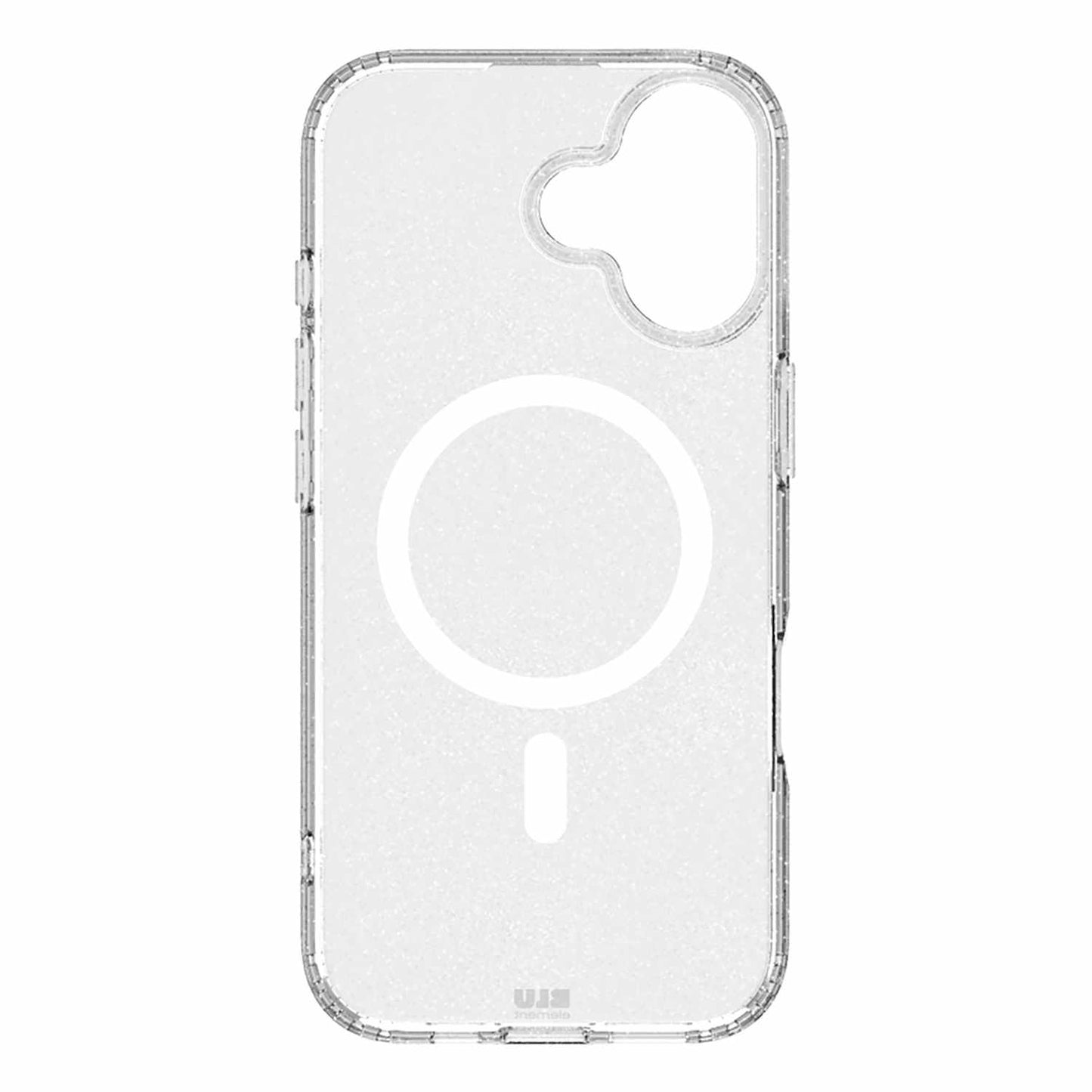 BEDZRMG17G1 DropZone Rugged Glitter MagSafe Case iPhone 17 Clear Glitter