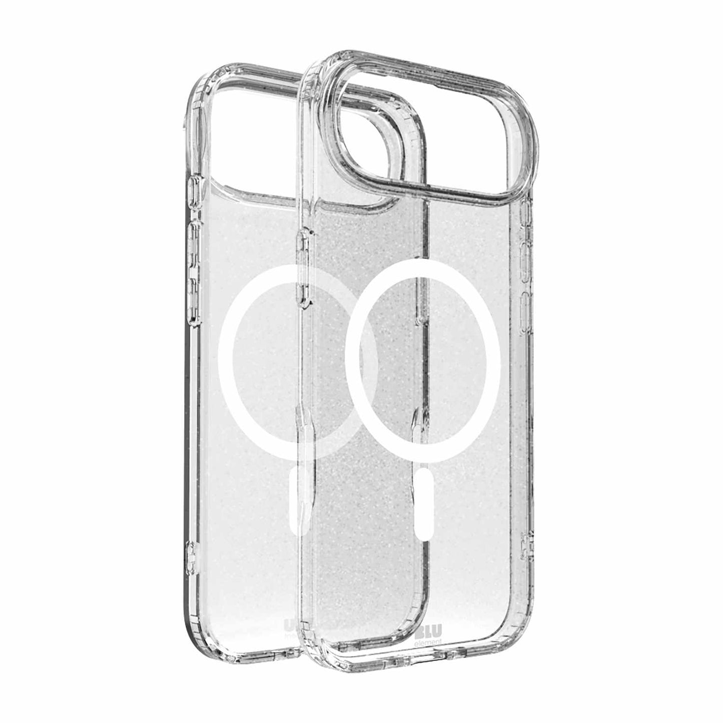BEDZRMG17G2 DropZone Rugged Glitter MagSafe Case iPhone Air Clear