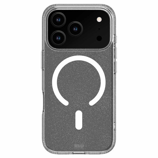 BEDZRMG17G3 DropZone Rugged Glitter MagSafe Case iPhone 17 Pro Clear Glitter