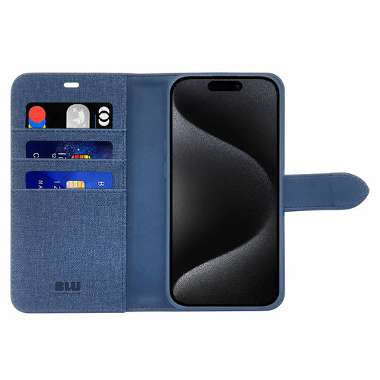 BEFMS17B2 Folio 2-in-1 MagSafe Case iPhone 17 Lazuli Blue