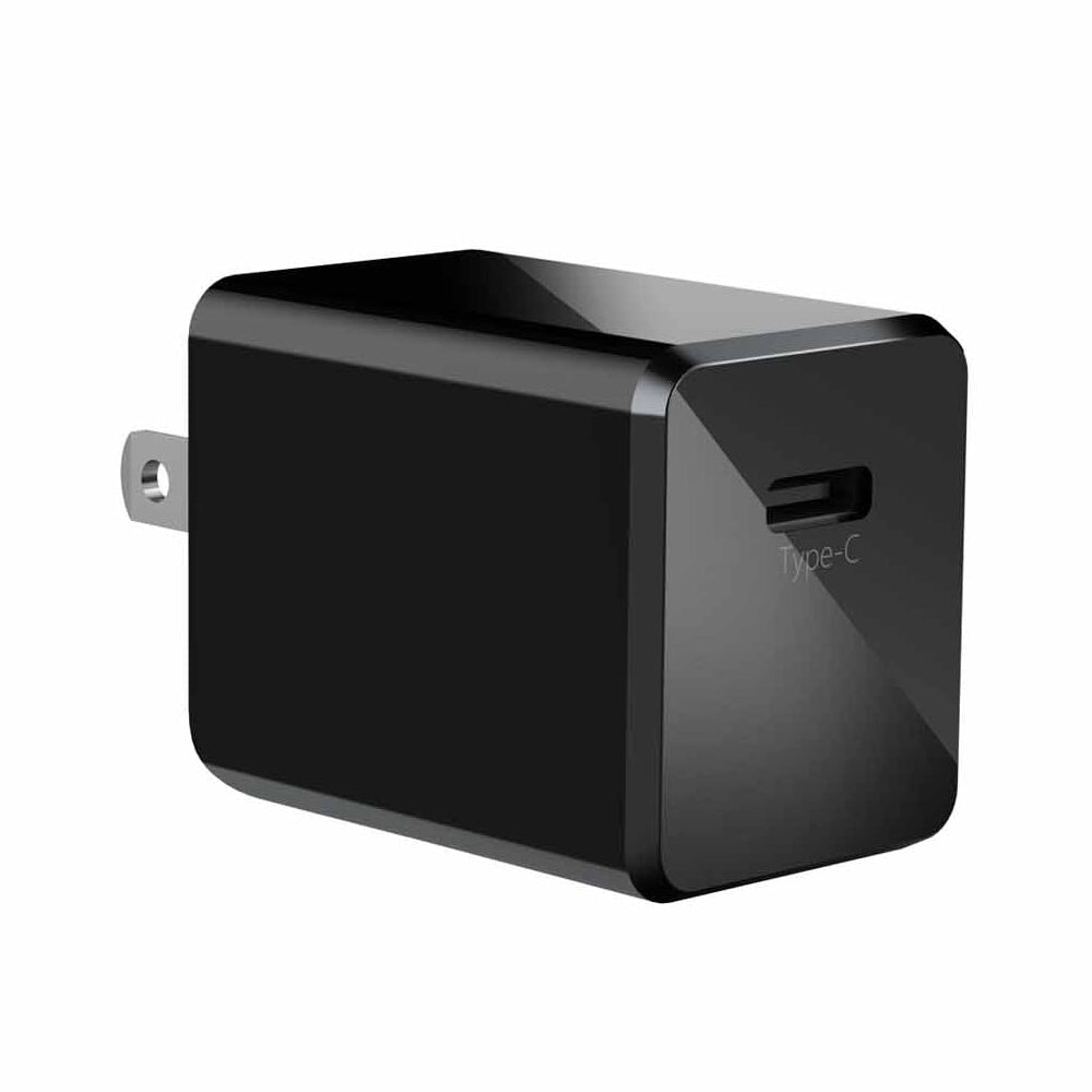 Wall Charger USB-C Power Delivery 20W Black BULK