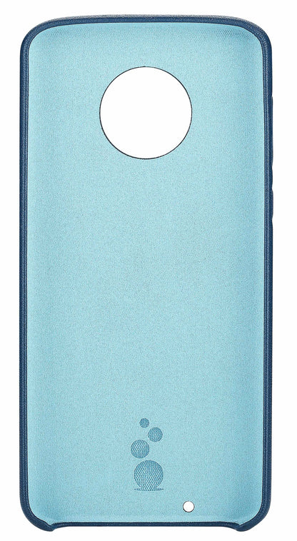 Velvet Touch Case Navy Blue for Moto G6