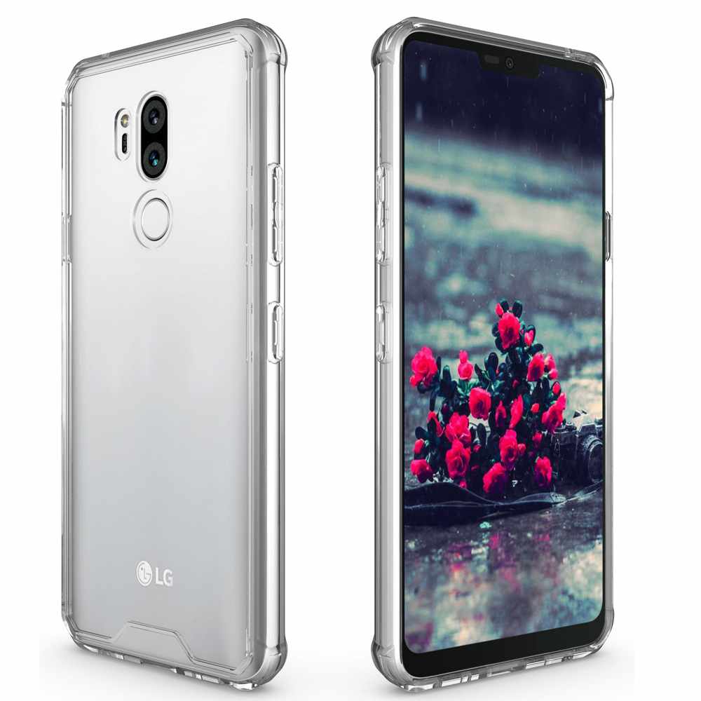 DropZone Clear Rugged Case Clear for LG G7 One/G7 ThinQ