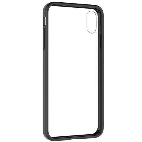 Clear Shield Case Black for iPhone XS Max