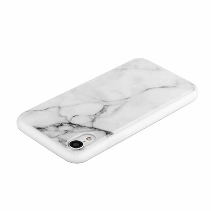 Mist Fashion Case White Marble for iPhone XR