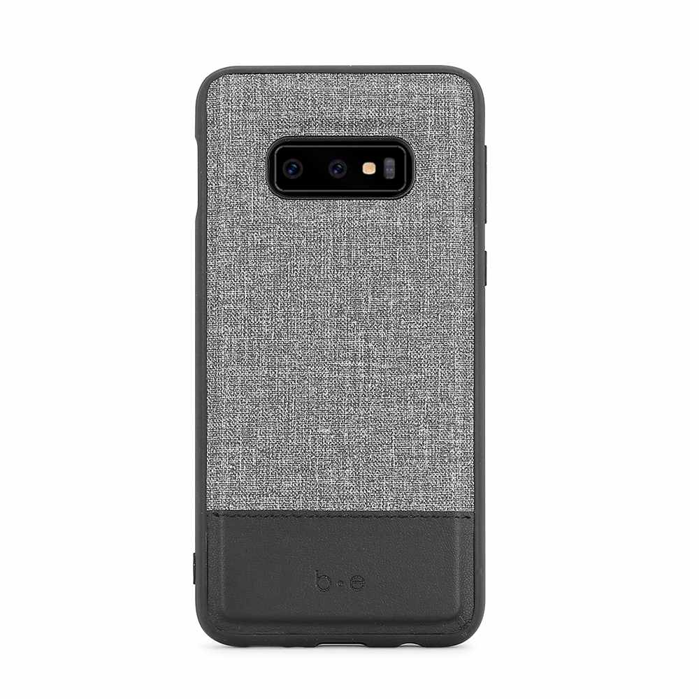 2 in 1 Folio Case Gray/Black for Samsung Galaxy S10+
