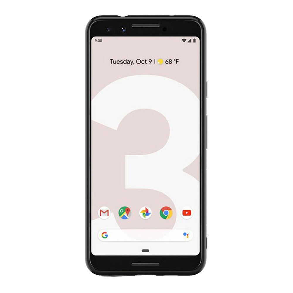 Gel Skin Case Black for Google Pixel 3a