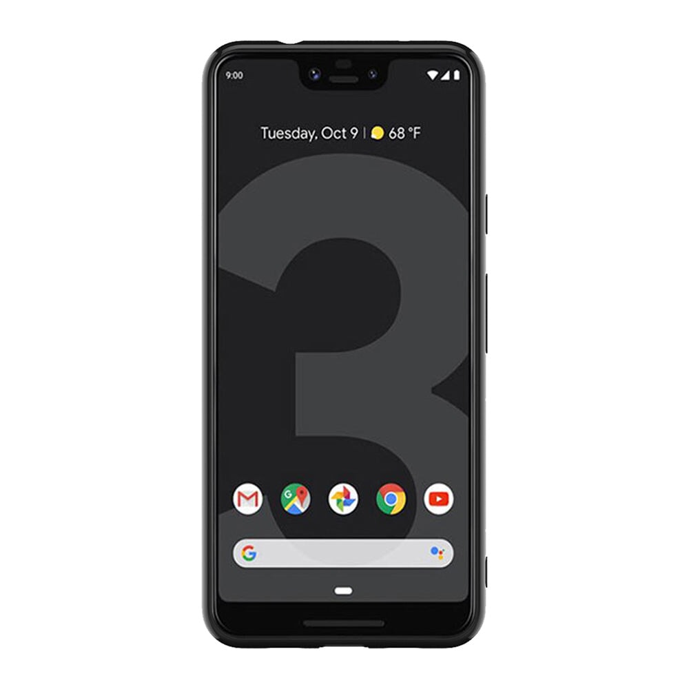 Gel Skin Case Black for Google Pixel 3a XL