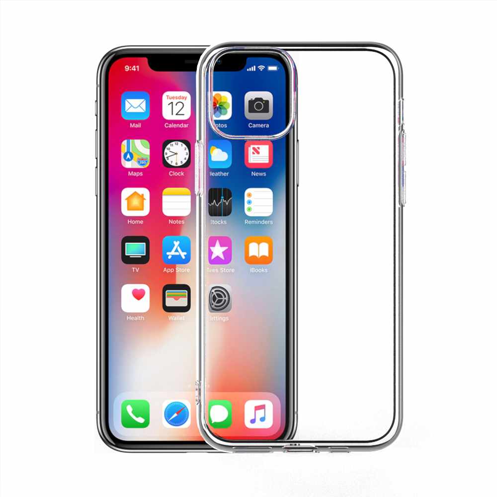 Gel Skin Case Clear for iPhone 11 Pro