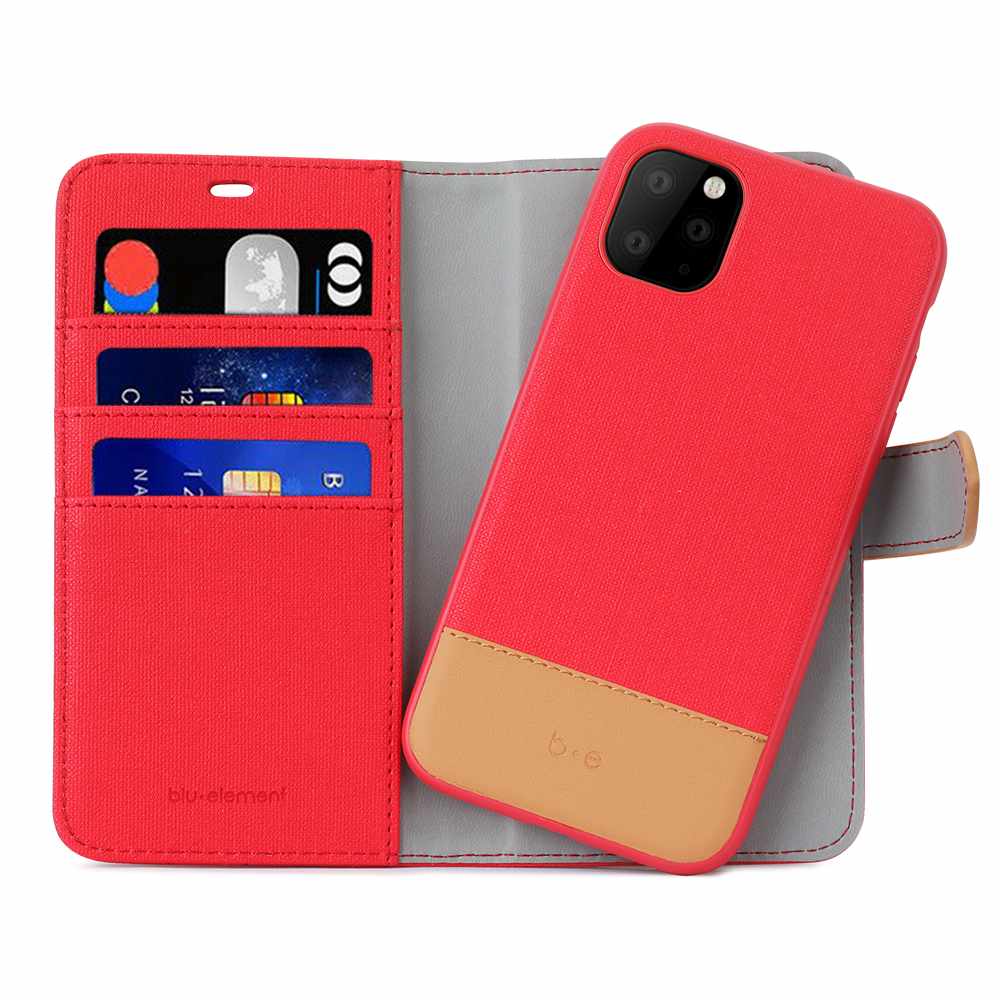 2 in 1 Folio Case Red/Butterum for iPhone 11 Pro