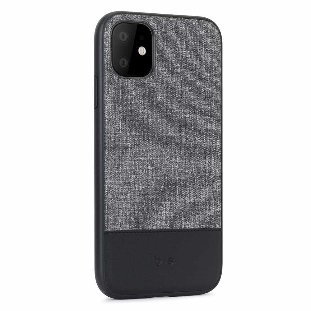Chic Collection Case Gray/Black for iPhone 11/XR