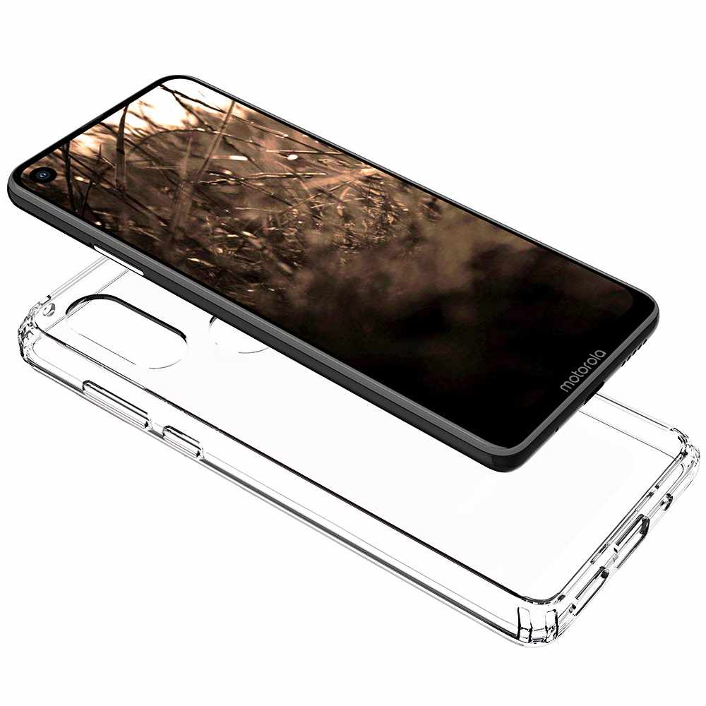 DropZone Rugged Case Clear for Moto One Vision