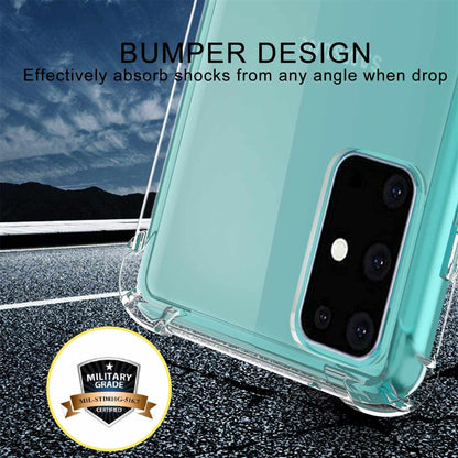 DropZone Rugged Case Clear for Samsung Galaxy S20+