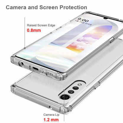 DropZone Rugged Case Clear for LG Velvet