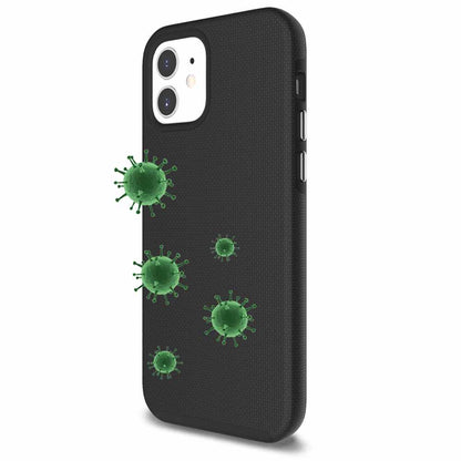Antimicrobial Armour 2X Case Black for iPhone 12 mini