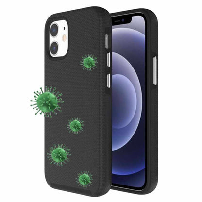 Antimicrobial Armour 2X Case Black for iPhone 12 mini