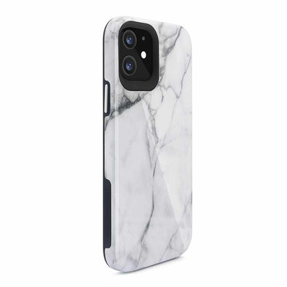 Mist 2X Fashion Case White Marble Glossy for iPhone 12/12 Pro