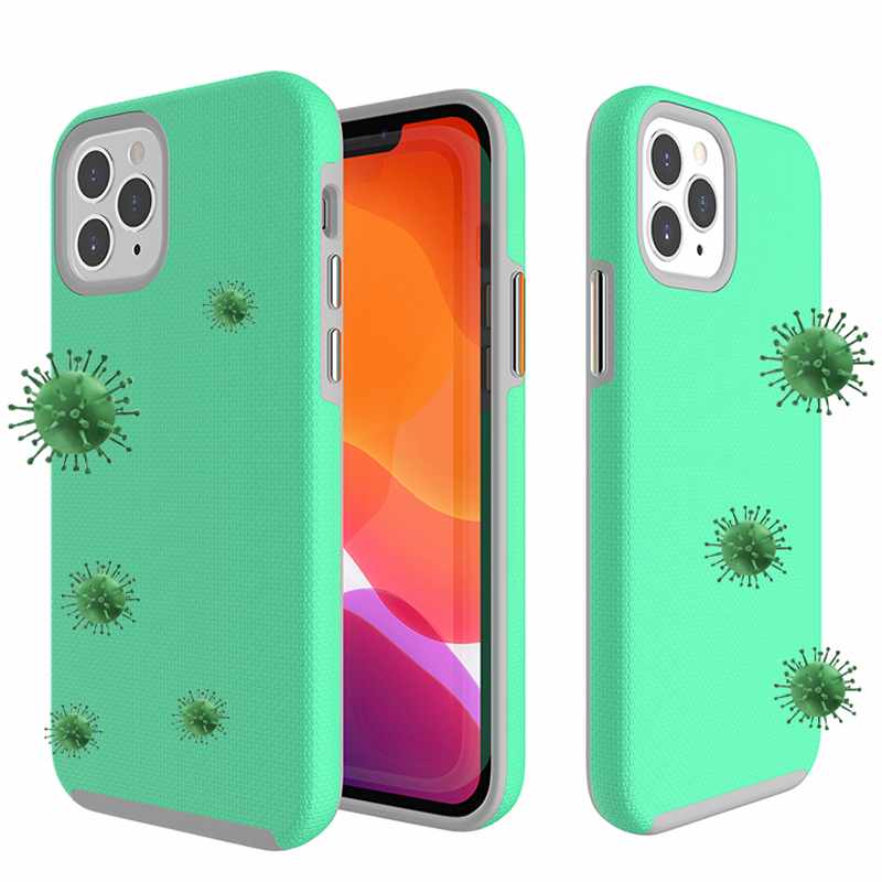 Antimicrobial Armour 2X Case Teal for iPhone 12/12 Pro