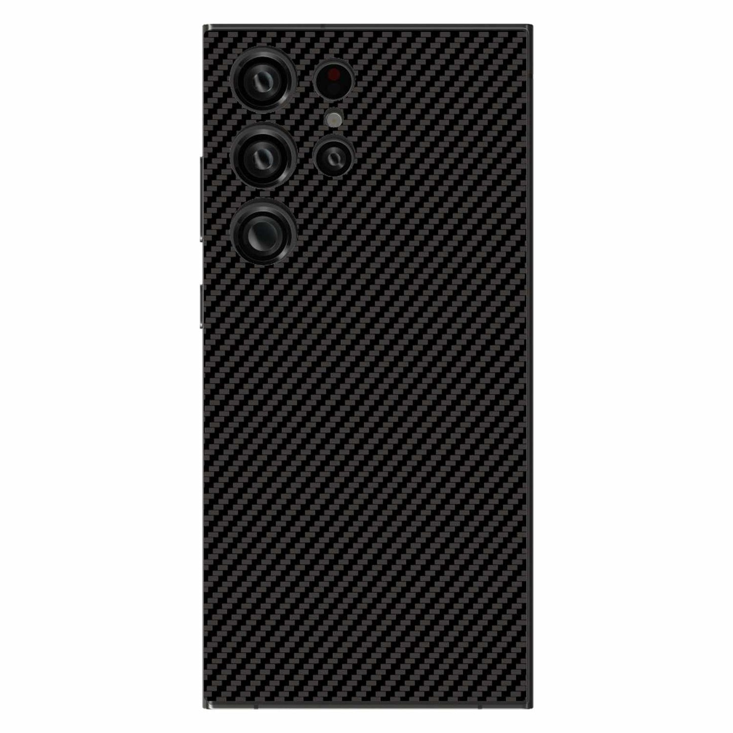 Carbon Fiber Skin for Galaxy S24 Ultra Black