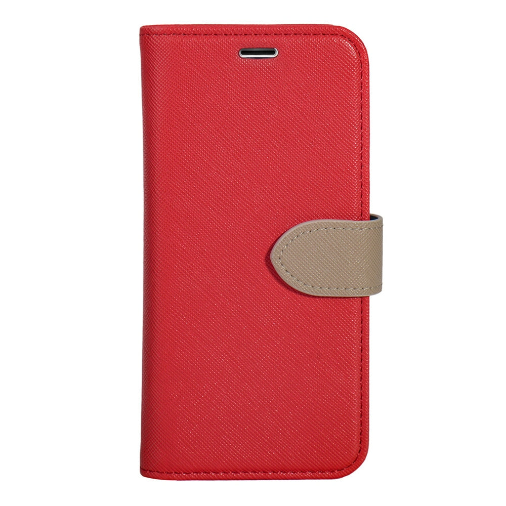 2 in 1 Folio Case Red/Butterum for iPhone XR