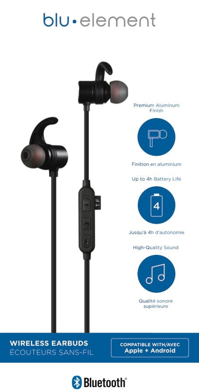 Bluetooth Earbuds Black No Returns / NET Price