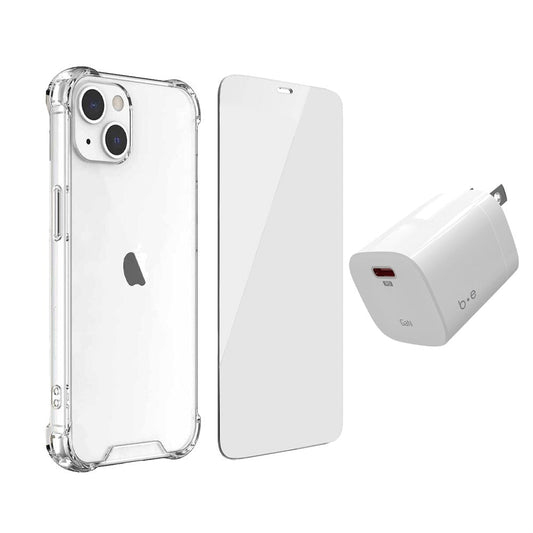 Grab and Go Essentials Case Pack 30W White for iPhone 14 Pro Max