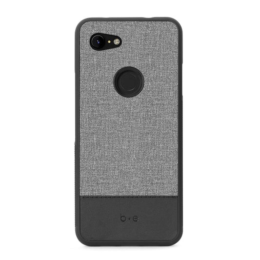 Chic Collection Case Gray/Black for Google Pixel 3a