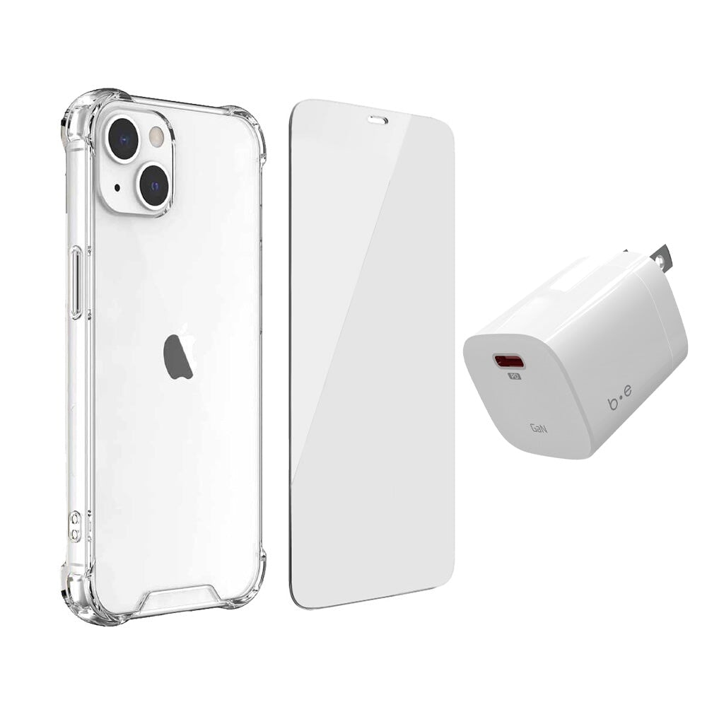 Grab and Go Essentials Case Pack 30W White for iPhone 14 Pro