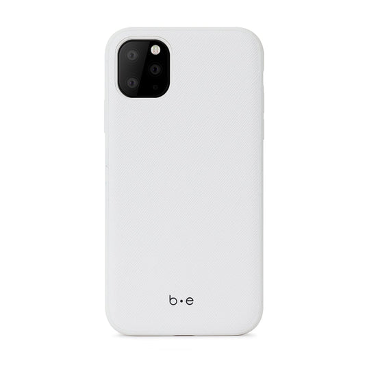 Saffiano Case White for iPhone 11 Pro Max