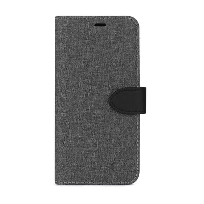 2 in 1 Folio Case Gray/Black for Samsung Galaxy A10e