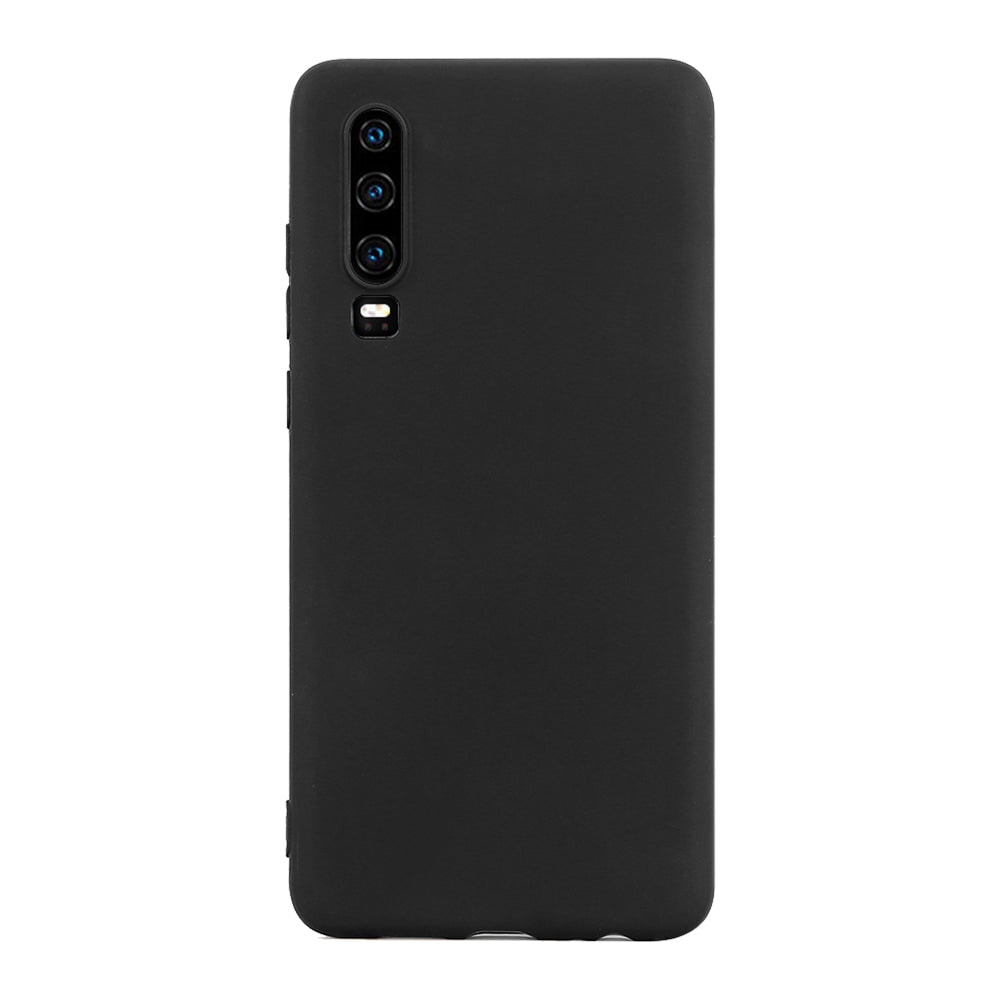 Gel Skin Case Black for Huawei P30